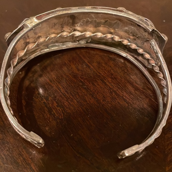 Native American style bracelet Vintage Silver - Picture 6 of 6